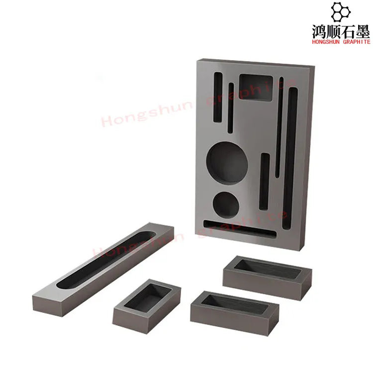 Gresol de grafit de fosa d'or i plata